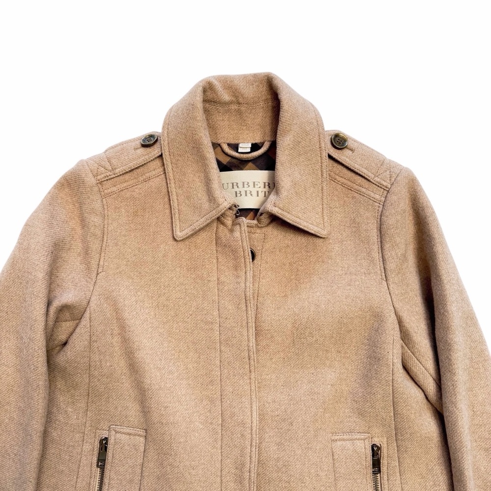 BURBERRY BRIT | Wool Blend Coat - Picture 4 of 12